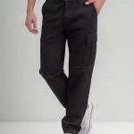 Pantalon Cargo Gabardina