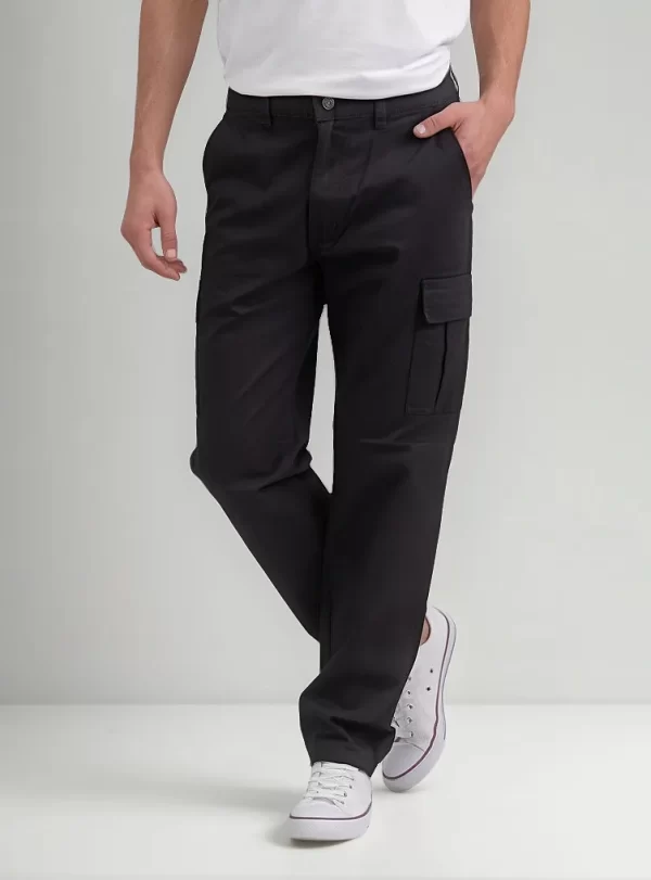 Pantalon Cargo Gabardina