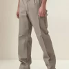 Pantalon Cargo Gabardina