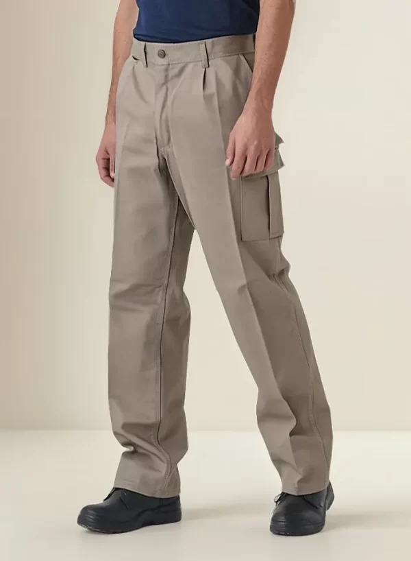 Pantalon Cargo Gabardina
