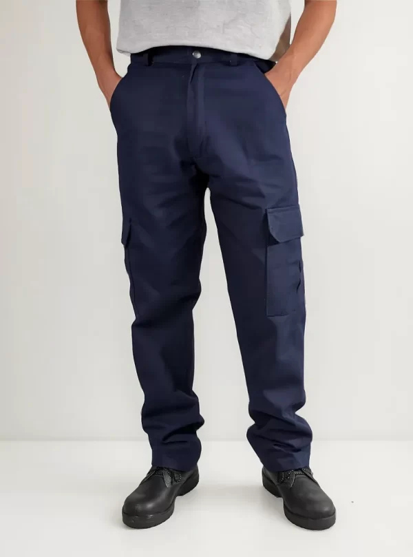 Pantalon Cargo Gabardina