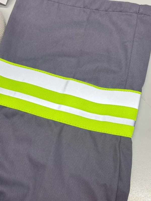 Pantalón Náutico Negro Y Gris C/ Reflectivo