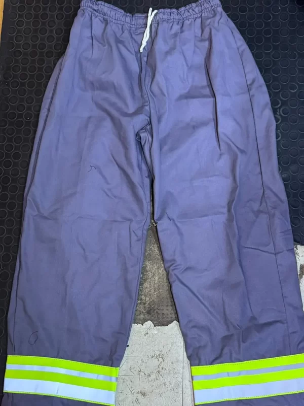 Pantalón Náutico Negro Y Gris C/ Reflectivo